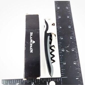 Silver and Black Corkscrew